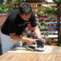 Renovace zahradního nábytku