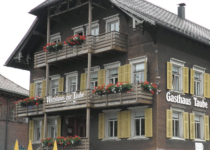 Hostinec Holub před renovací 